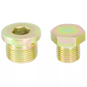 Oljeavtappningsskruv för oljetankreparation. M13x1.5. 10-pack