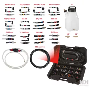 Bränslesystem test- och rengörings-sats. 43-delar