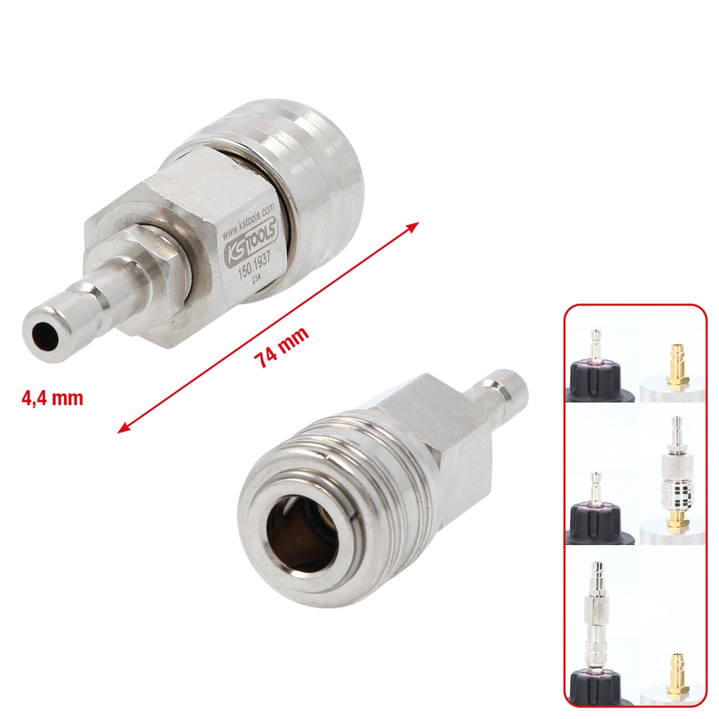Koppling 4.4 mm på 7.2 mm