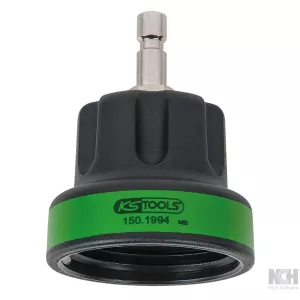 Kylsystem-bajonettadapter. #22. IG M45x3. mossgrön