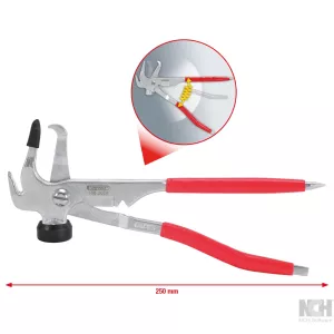 däckservicetång. självöppnande. 250mm