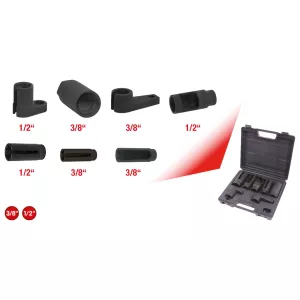3/8"+1/2" sensor hylssats. 7-delar