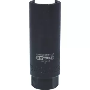 3/8'' Lambdasondhylsa djup. slitsad. 22mm