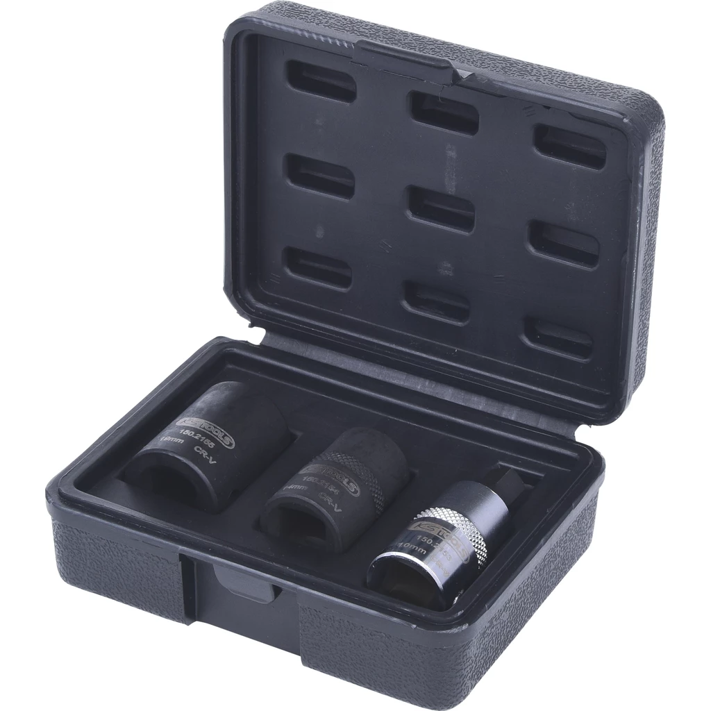 1/2" bromsok-specialhylsa-sats. 3-delar