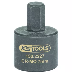 3/8" Bromsok-hylsa. 7 mm