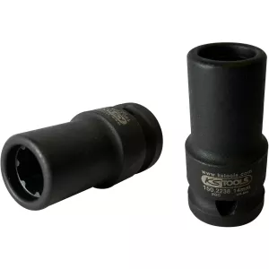 1/2" bromsok-specialhylsnyckel. 7-kant. 14 mm. 50 mm lång