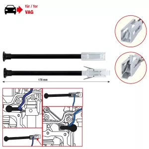 Monterings- och demonteringsverktygssats för VAG DSG-insticksanslutning för mekatroniken
