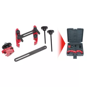 Universal-kamaxel blockeringsanordning. 5-delar