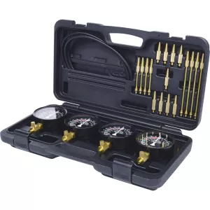 Synkron-förgasningstestutrustning med 4 synkronur. 28-delar