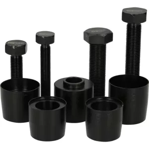 Axeltätningsring och simmerring monteringsverktygsats. 9 delar