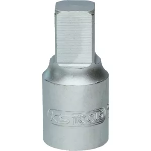 3/8" oljeservice-bit-hylsa för innerfyrkantsskruvar. 11 mm
