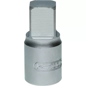 3/8" oljeservice-bit-hylsa för innerfyrkantsskruvar. 13 mm