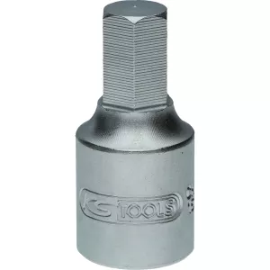 3/8" oljeservice-bit-hylsa för insexskruvar. 10 mm