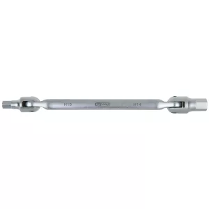 Oljeservice-nyckel sexkant för bakaxelsdifferential. 10 x 14 mm