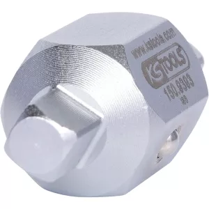 hylsa för oljeavtappningsskruvar. 4-kant.