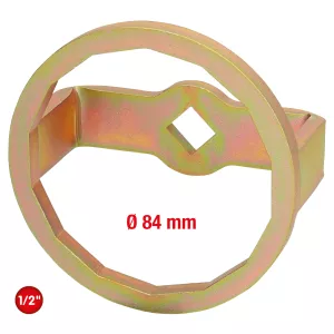 1/2" Oljefilternyckel Ø 84 mm / 14 områden