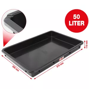 Oljeuppsamlingskärl/universalkärl. 50 liter
