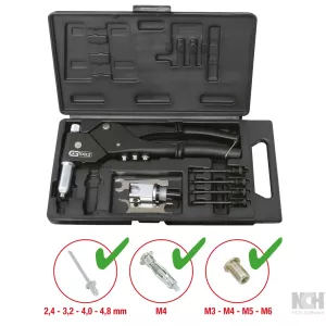 universal handnittångsats 10-delar