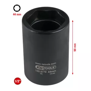 1/2" Bärled-hylsa för psa. 44 mm