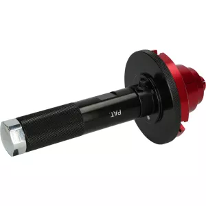 Inställbar lagerrings- och radialpackningsindrivare