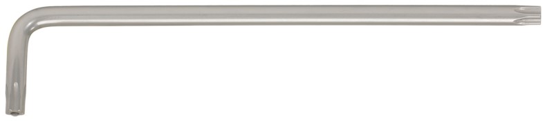femstjärnig-vinkelstiftnyckel display med hål. lång. TS30