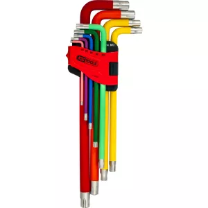 RIBE-vinkelstiftnyckelsats. XL. 9 delar