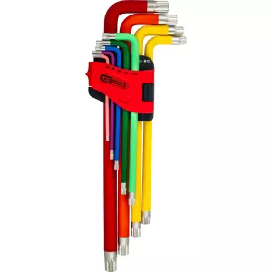 XZN®-vinkelstiftnyckel-sats. XL. 9-delar