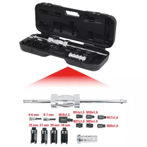 Universal Injektor-utdragare-sats. 14-delar