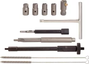 Injektorer-tätningssits-rengöring-sats. 13-delar