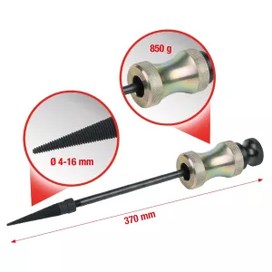 Injektor-tätningsring-avdragare med slagvikt