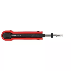 Upplåsningsverktyg för plattkontakt / plattkontakthylsa 2.8 mm (KOSTAL SLK). 1-faldigt inställbar