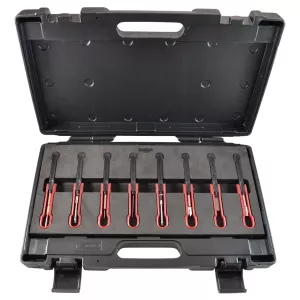 Personbil-upplåsningsverktyg-sats för äldre fordonsgenerationer. 8-delar