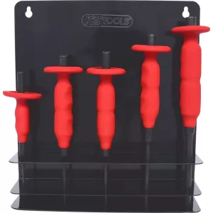 pinndornssats med handskyddsgrepp. 5-delar. 3-8mm