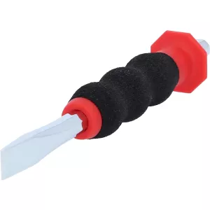 Plattmejsel med handskyddsgrepp 8-kant. 10mm