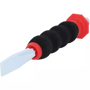 Plattmejsel med handskyddsgrepp 8-kant. 10mm