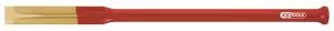 Huggmejsel flat med runt skaft 16 mm x 250mm Längd