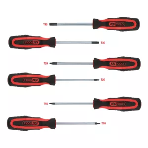 ERGOTORQUEplus® skruvmejselsats. 6-delar. Torx