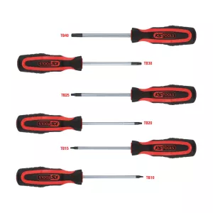 ERGOTORQUEplus® skruvsats. 6-delar. Torx med hål