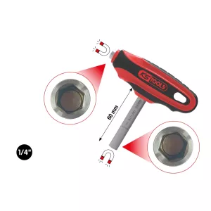 1/4" dubbel bitshållare