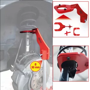 McPherson fjäderbensstöd för växellådslyft. 4 delar