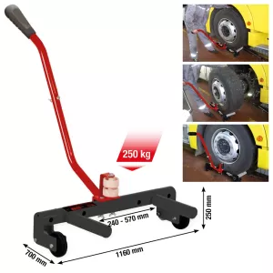 performance XXX-hjullift. 250 kg