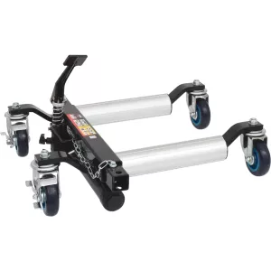 Hydraulisk fordonsförflyttningshjälp. aluminiumhjul