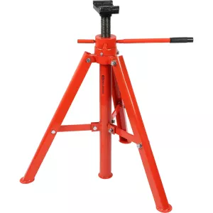 Stålspindeluppställningsbock. 12 ton. 710 - 1065 mm