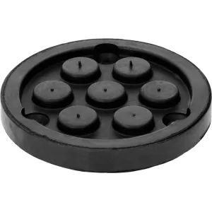 Gummitallrik 24 för lyftar från Zippo. Ø 123 mm