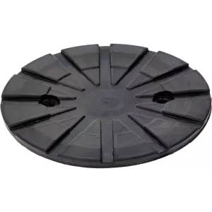 Gummitallrik 25 för lyftar från Stenhøj/Autop. Ø 121 mm