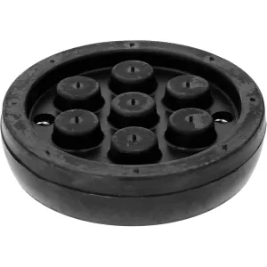 Gummitallrik 28 för lyftar från Nussbaum/AMI/Slift. Ø 130 mm