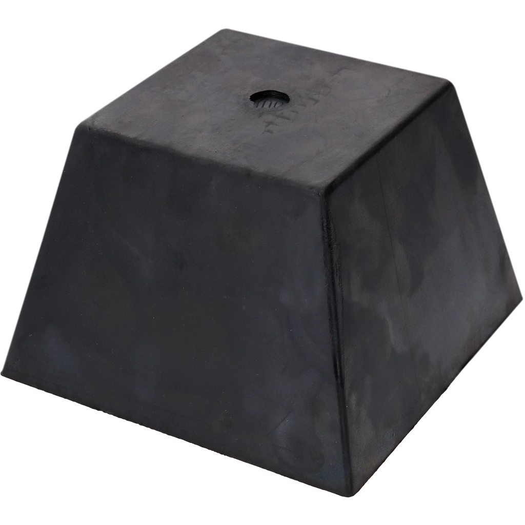 Gummidyna 21 för lyftar. 150 x 150 x 100 mm