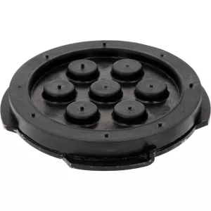 Gummitallrik 33 för lyftar från MWH/Consul. Ø 137 mm