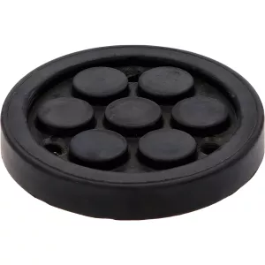 Gummitallrik 49 för lyftar från Zippo. Ø 100 mm