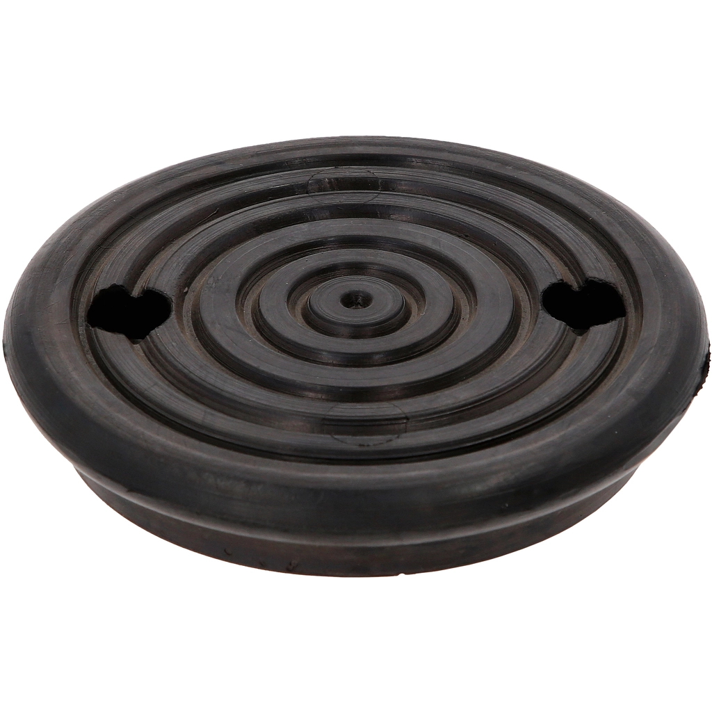 Gummitallrik 57 för lyftar från J.A. Becker. Ø 115 mm